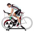 woman on Wattbikes