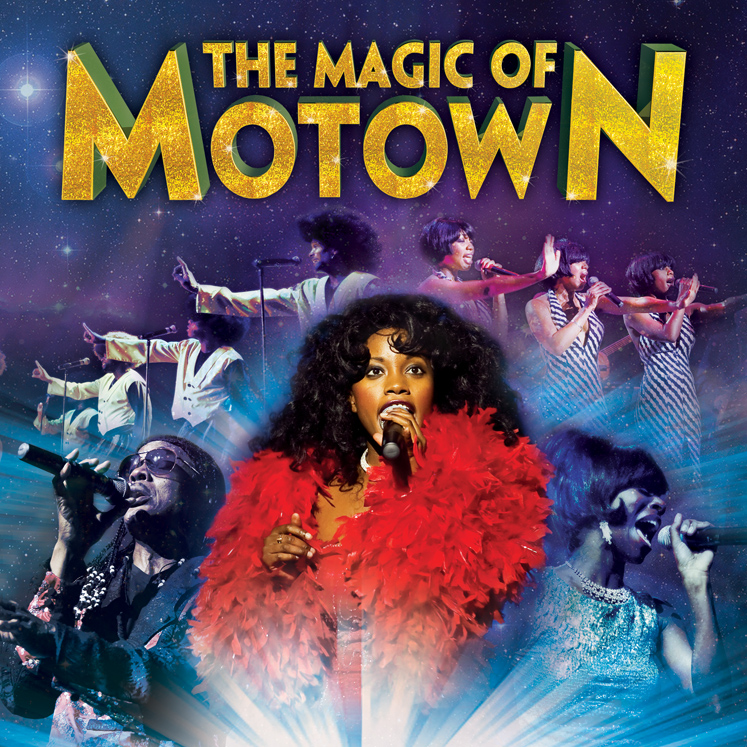 Magic of motown singer in disco style