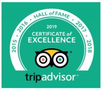 Tripadvisor 2019 Certificate of Excellence