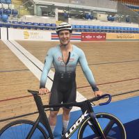 Elite Cyclist travels across the world to train at Derby Arena