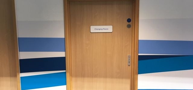 Door to Changing Places toilet