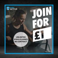 £1 Derby Active Fitness Membership this new year